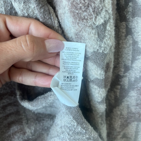 Lucky Brand Aztec Fringe Cardigan Sweater XS - Picture 3 of 7